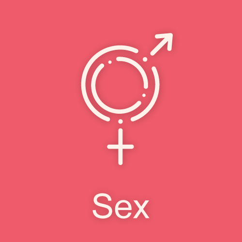 Button to open the data tool in the Sex dimension